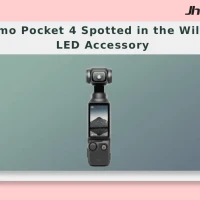 DJI Osmo Pocket 4 Spotted in the Wild With LED Accessory